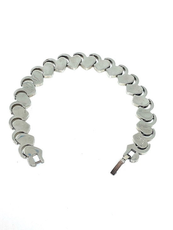 Jewelry - Sterling Mexican Heart Bracelet
